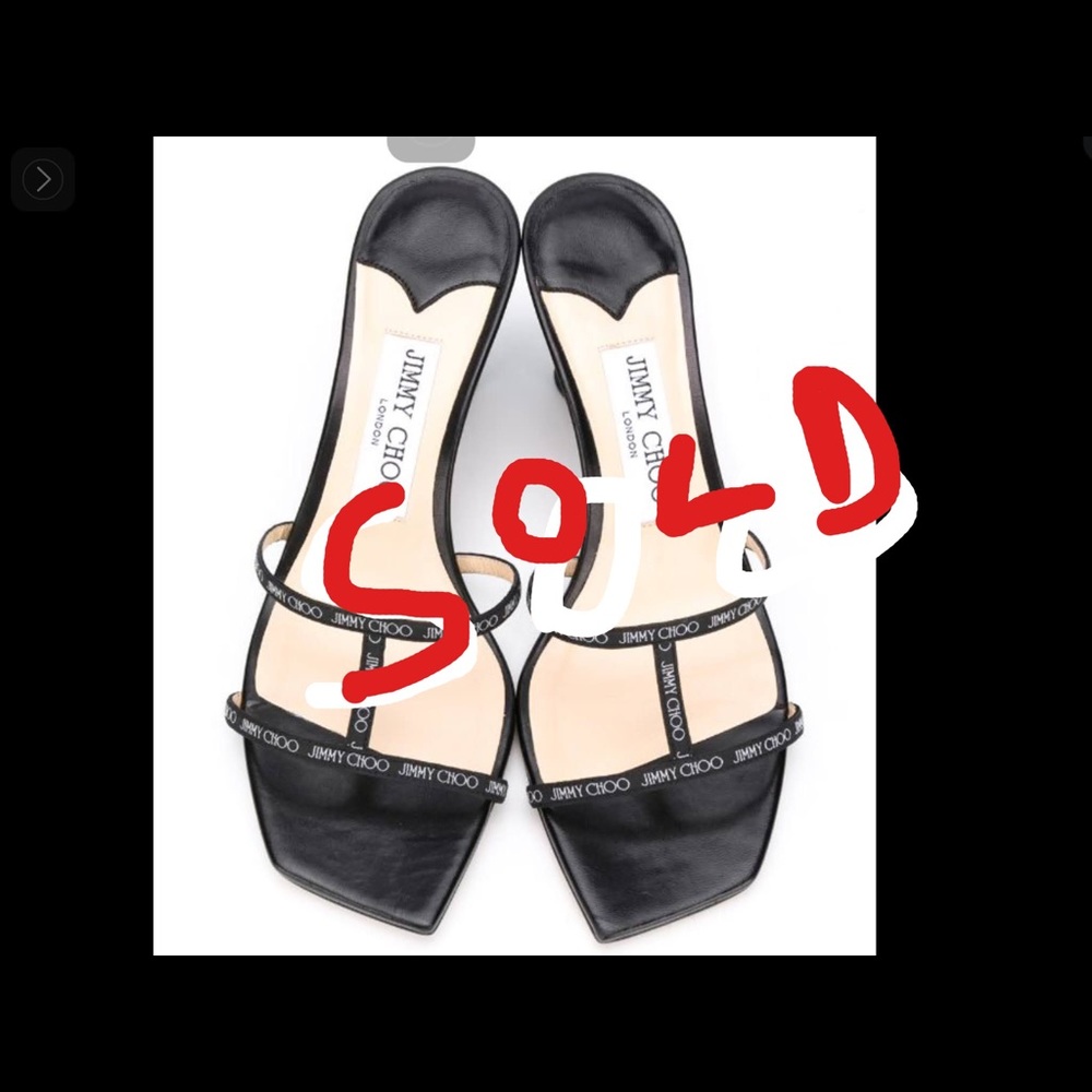 Jimmy Choo Ria 65mm sandals. NEW